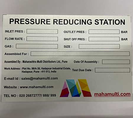 Aluminium Nameplate in Nagpur