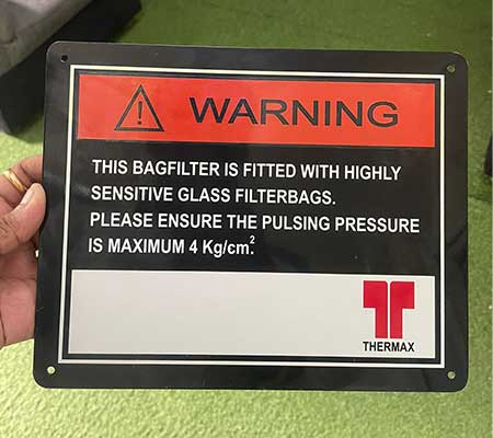 Industrial Name Plate in Nashik