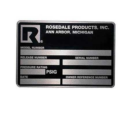 Control Panel Nameplate/Name Plate manufacturers in Pune