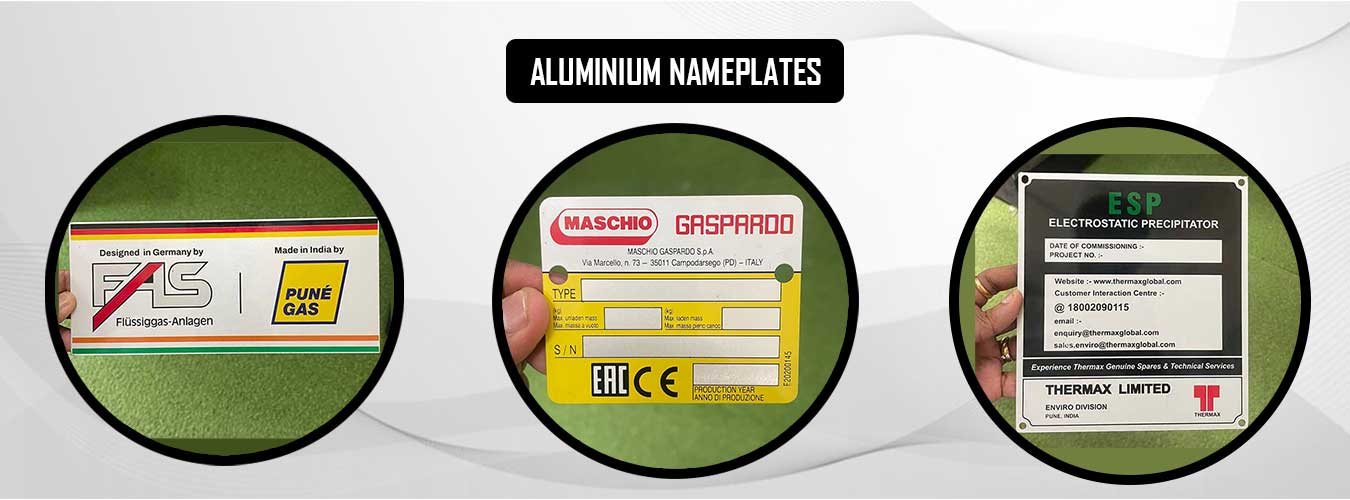 aluminium nameplates manufacturers in Pune