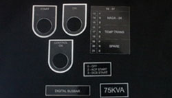 Control Panel Nameplate in Goa