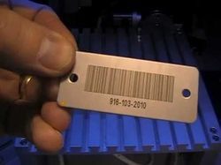 QR Code Metal Plate in India - Mrugesh Laser Engravers