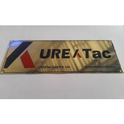 Stainless Steel Name Plate in India