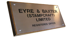 Stainless Steel Name Plate in Goa